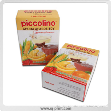 Industrial Food Packaging Box / Folding Cardboard Color Box